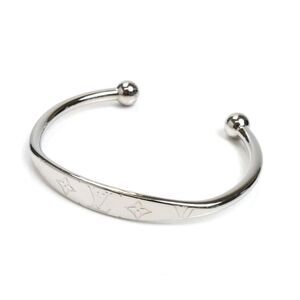 Pre Loved louis vuitton Unisex Silver Bracelets